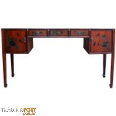 Original Painted Multi-drawers Chinese Hallway Table