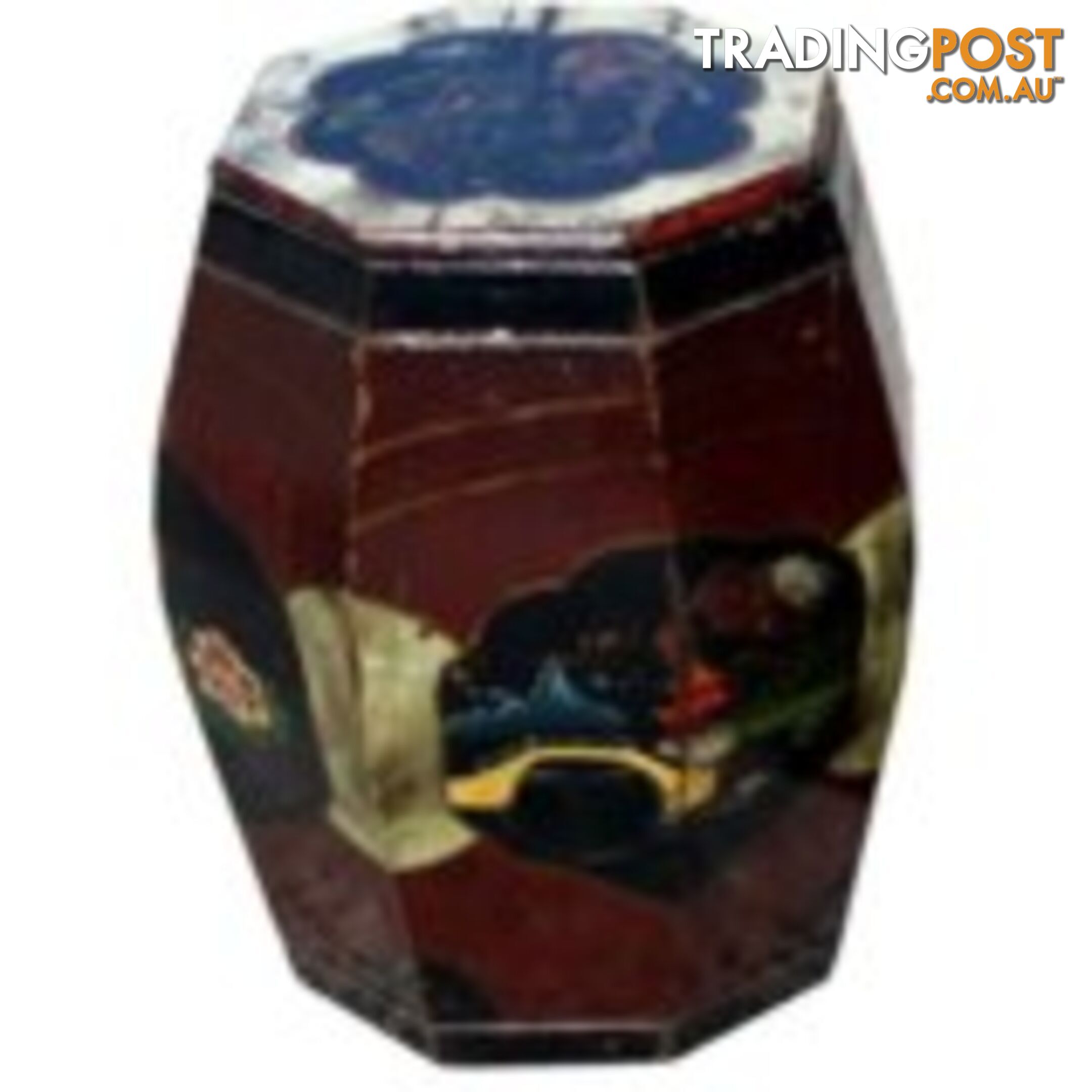 Original Chinese Antique Painted Container Box