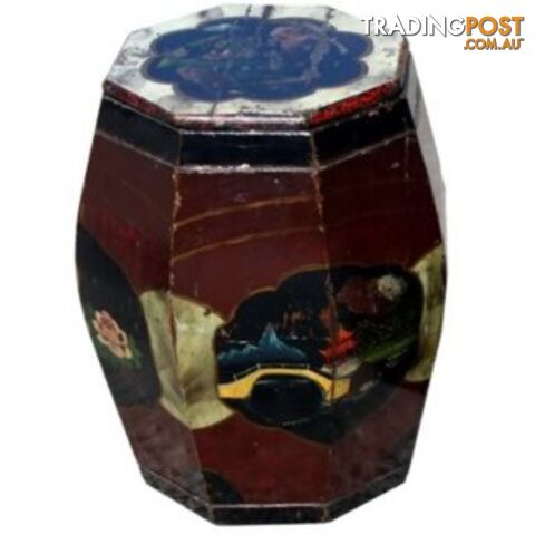 Original Chinese Antique Painted Container Box