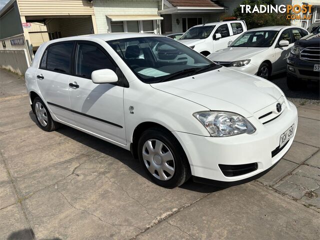 2005 TOYOTA COROLLA ASCENT ZZE122R5Y HATCHBACK