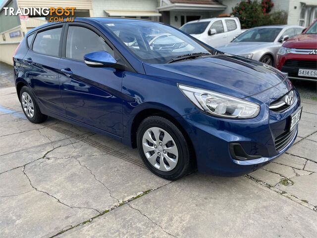 2016 HYUNDAI ACCENT ACTIVE RB4MY17 HATCHBACK