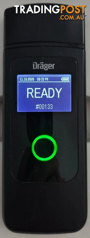 Dräger Alcotest 3820 Breathalyser – Working – Calibration Due