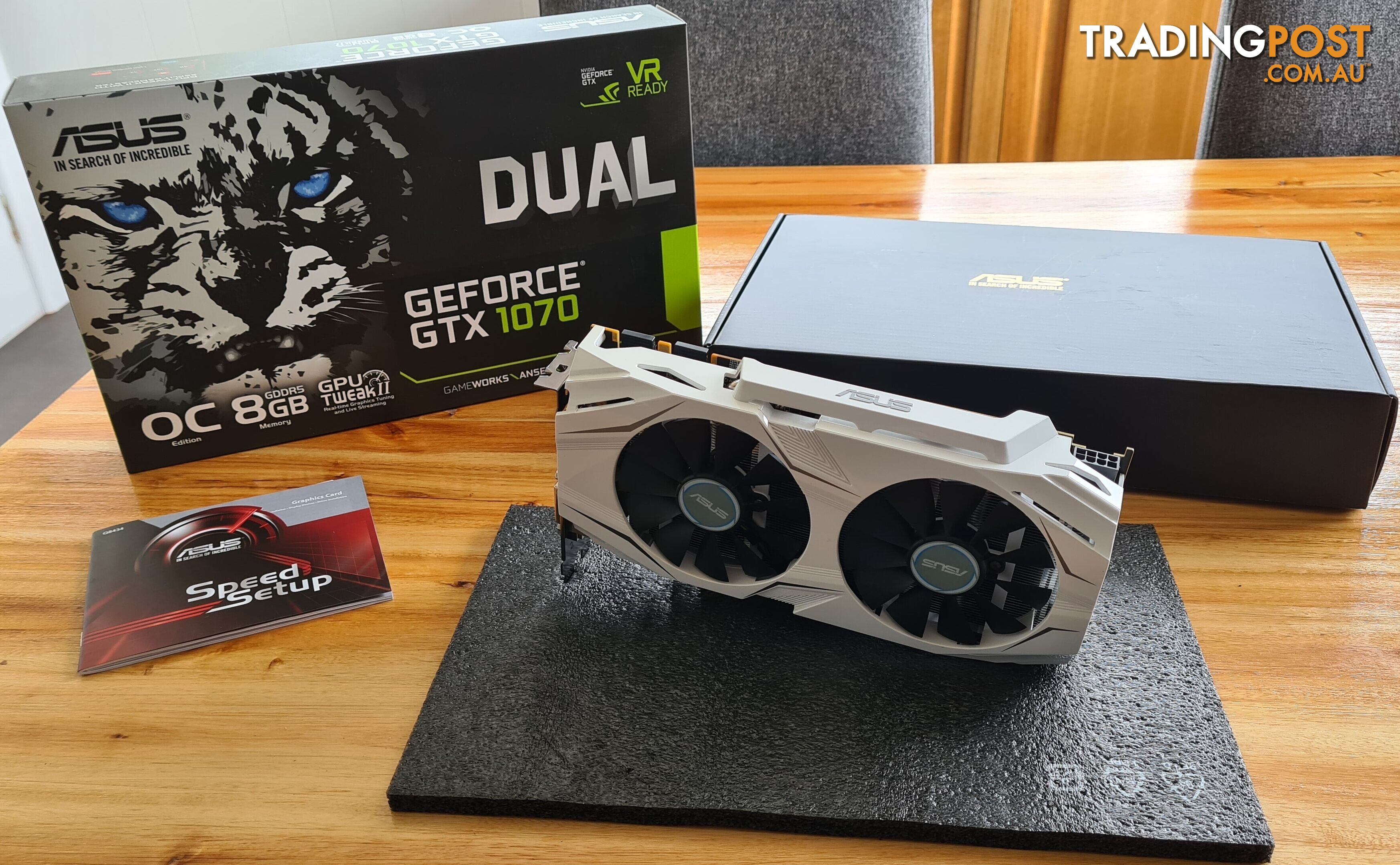 Asus Geforce GTX 1070 Dual OC 8GB GPU