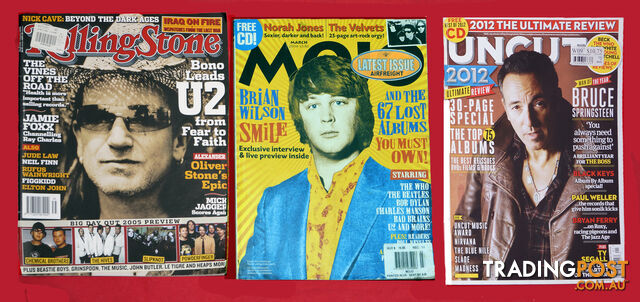 Music magazines (over 120 mags)