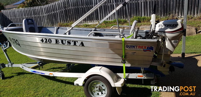 Quintrex 420 Busta, open tinny