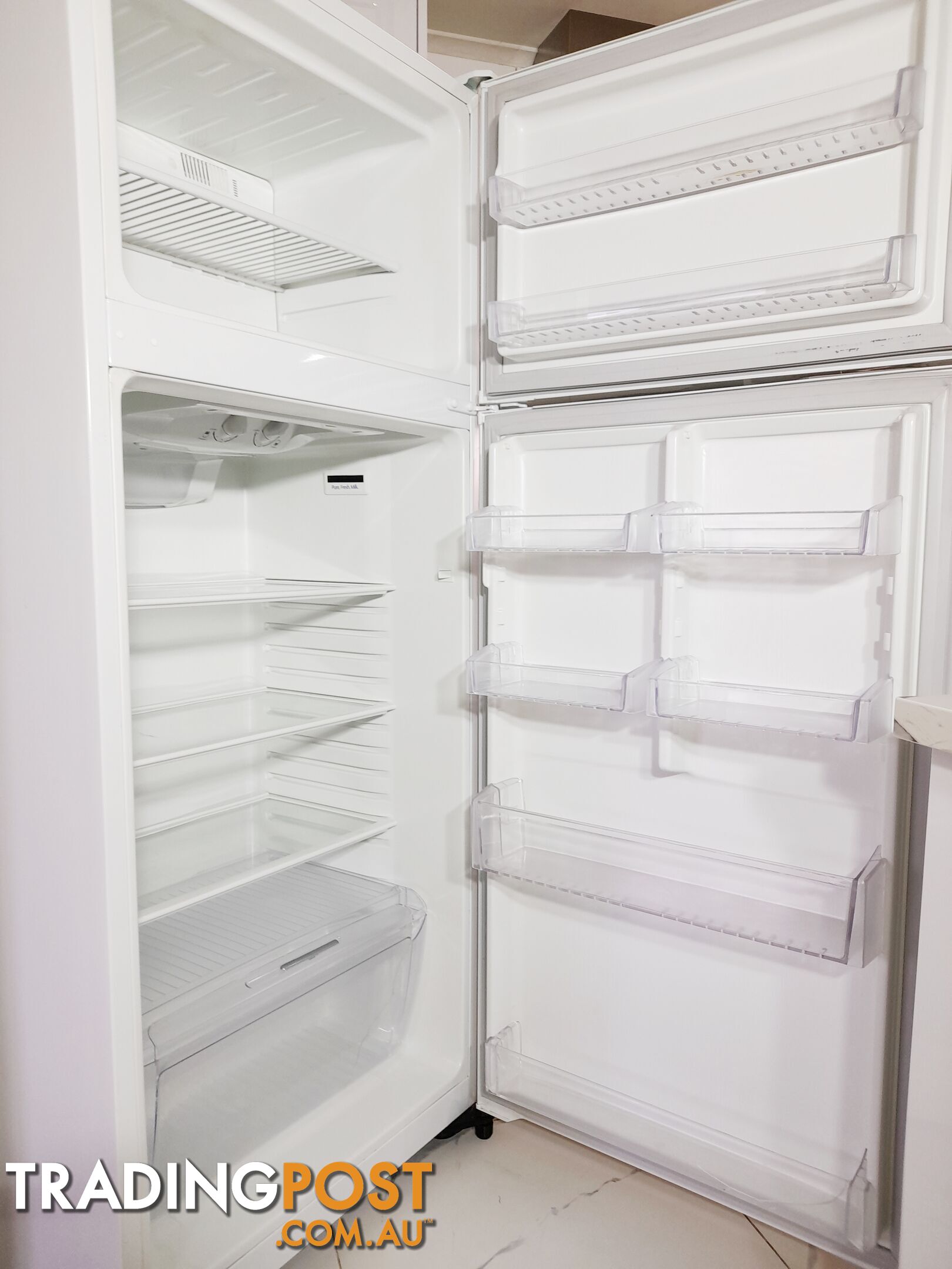 Top Mount Refrigerator - Free Delivery - White 390L Kelvinator