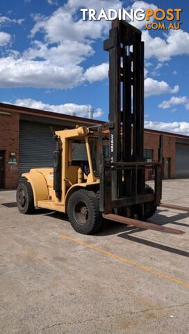 Hyster container forklift