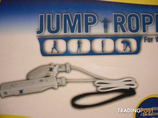 Wii FIT THE BIGGEST LOSER JUMP ROPE FOR Wii PICKUP CLAYTON 3168 O