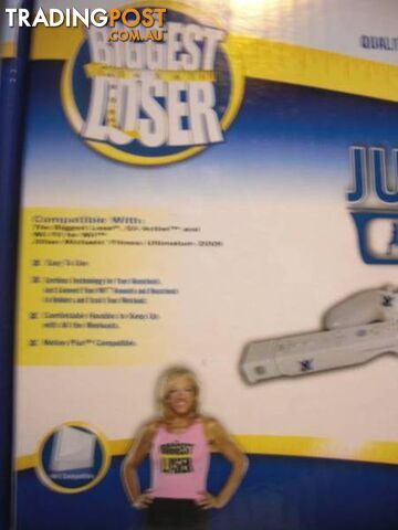 Wii FIT THE BIGGEST LOSER JUMP ROPE FOR Wii PICKUP CLAYTON 3168 O