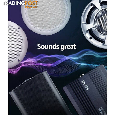 2-Way In Wall Speakers Home Speaker Outdoor Indoor Audio TV Stereo 150W