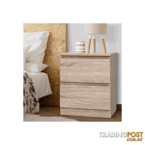 Artiss Bedside Tables Drawers Side Table Bedroom Furniture Nightstand Wood Lamp