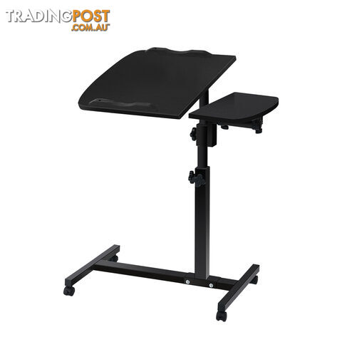 Artiss Laptop Table Desk Adjustable Stand - Black