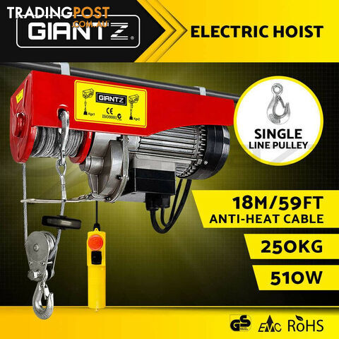 Giantz 510w Electric Hoist winch