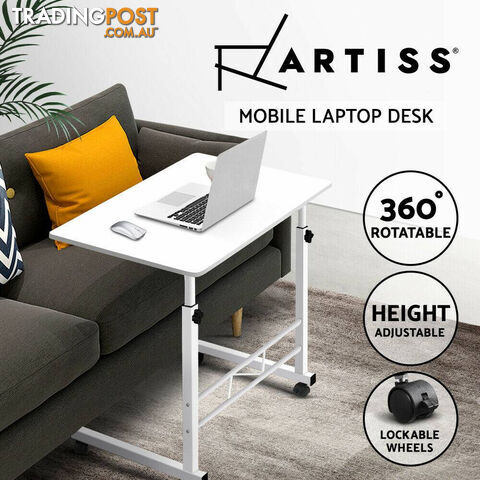 Artiss Laptop Table Desk Portable - White