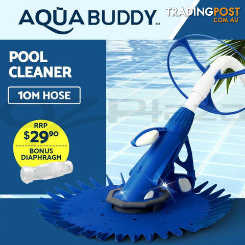 Aquabuddy Swimming Automatic Pool Cleaner Floor Climb Wall Pool Vacuum 10M Hose