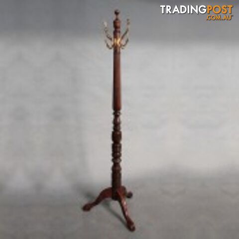 Solid Mahogany Wood Coat Hanger