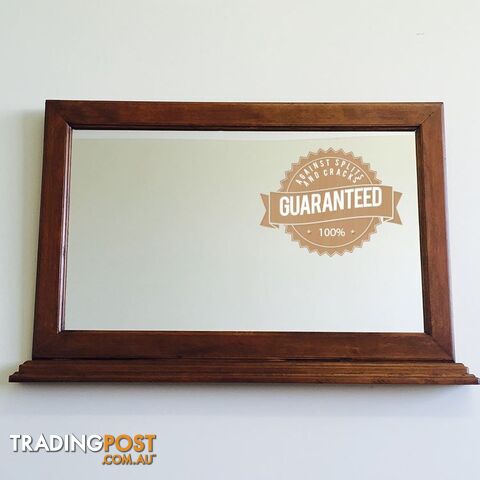 Solid Walnut Wood Elegant Mirror Elk
