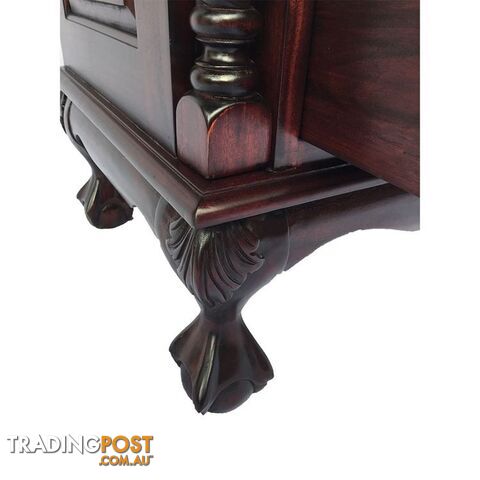 Solid Mahogany Wood High Chest / Tall Boy