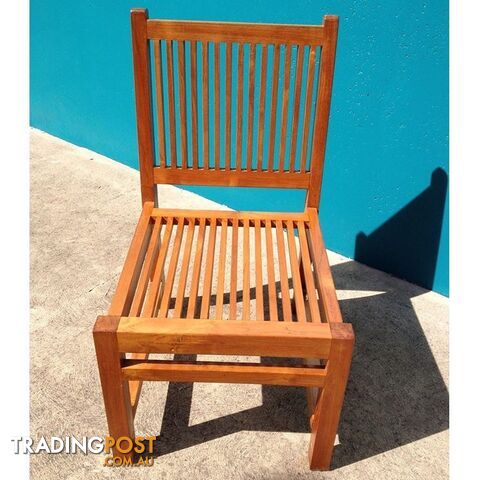 Outdoor Furniture Solid Teak Wood Large Chair