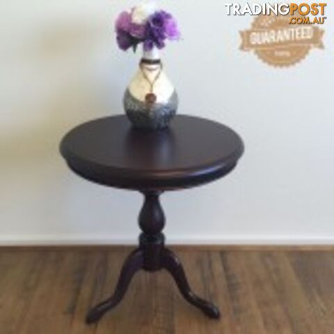 Solid Mahogany Wood Multi Sizes Round Side Table (3 sizes available)