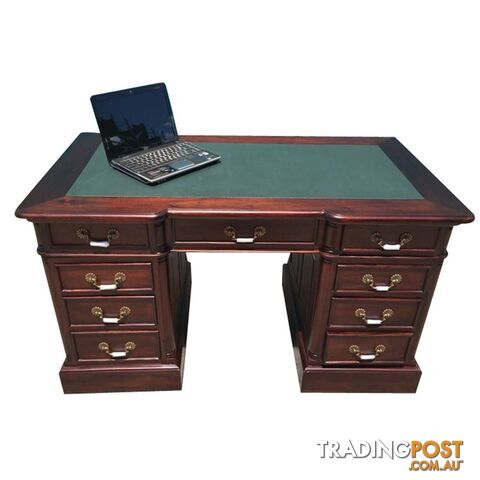 Solid Mahogany Wood Office Desk