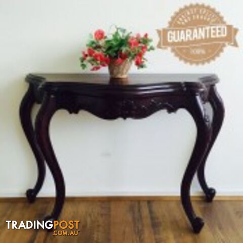 Solid Mahogany Wood Style Hall Table