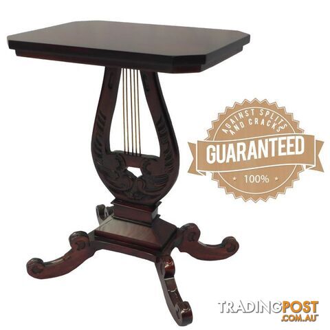 Solid Mahogany Wood Regency Side Table