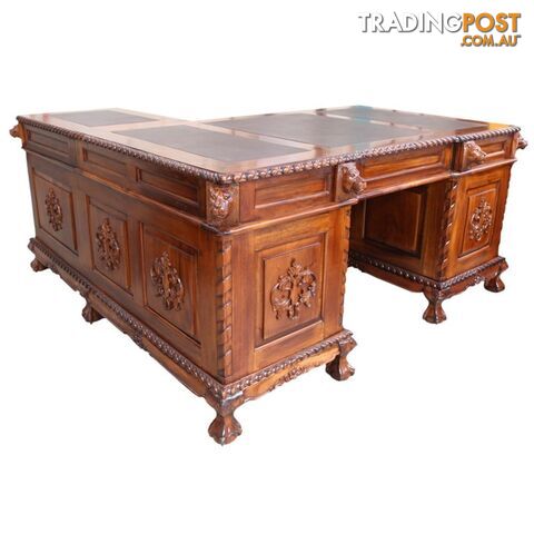 Mahogany Wood Luxurious Turning Desk - photo 3 of 9