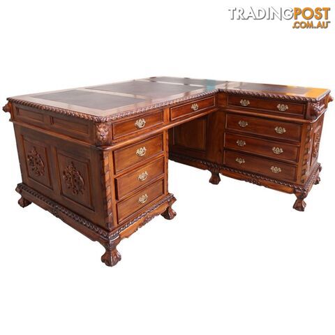 Mahogany Wood Luxurious Turning Desk - photo 5 of 9