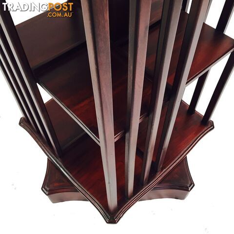Mahogany Wood Revolving Bookcase - photo 4 of 5