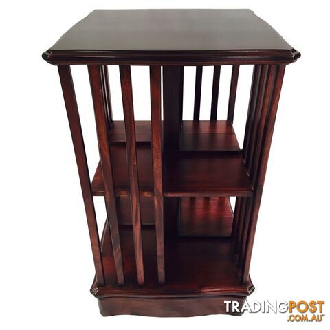 Mahogany Wood Revolving Bookcase - photo 2 of 5