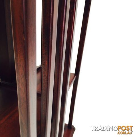 Mahogany Wood Revolving Bookcase - photo 5 of 5