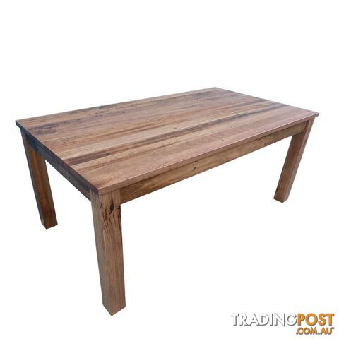 Rustic Style Solid Wood Dining Table 2.1m