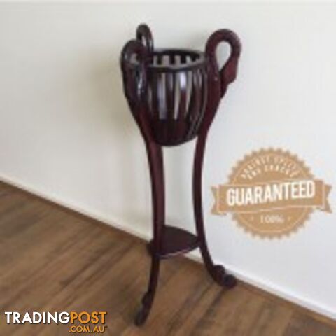 Solid Mahogany Wood Plant Stand / Flower Stand