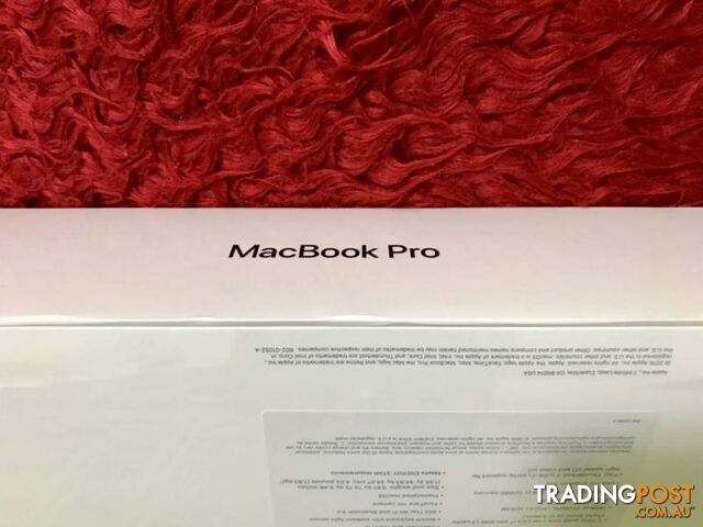 MacBook PRO 2016 15"-RRP $4250 Selling FOR $3500