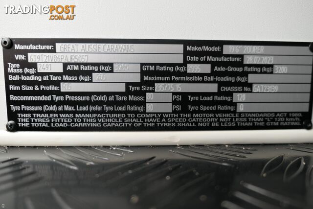2023 GREAT AUSSIE 19'6'' 2ourer Limited Edition - photo 5 of 29