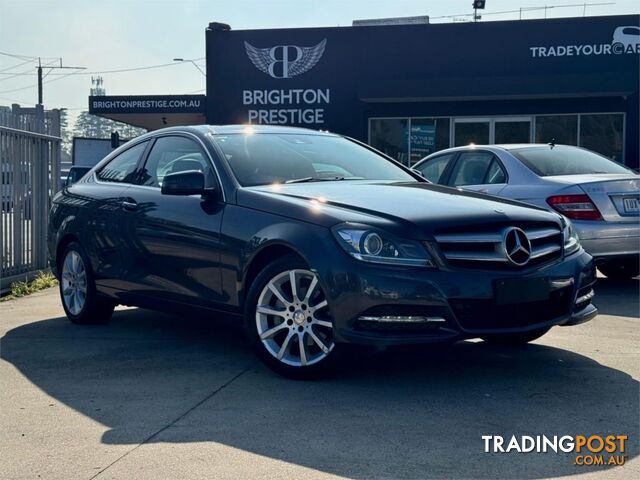 2013 MERCEDES-BENZ C-CLASS W204 COUPE