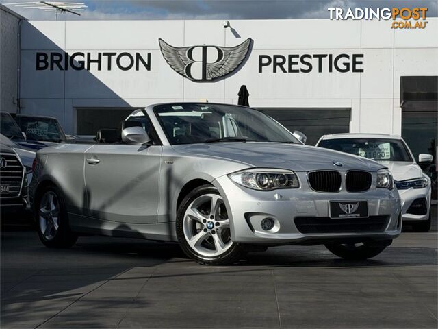 2012 BMW 1 SERIES E88 CONVERTIBLE