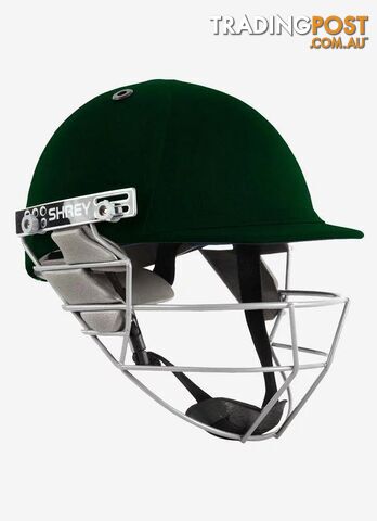 Shrey Star Senior Cricket Helmet - Navy, Green, Sky Blue - Medium & Large