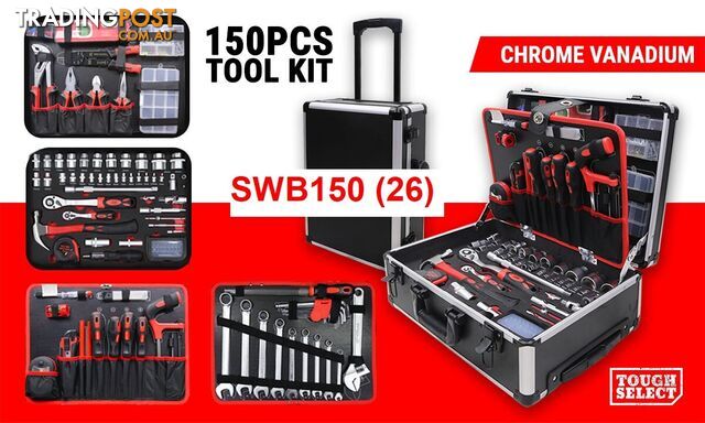 MECHANICS Box Toolbox 150Pcs Portable Hnd DIY Part No.: SMB150 Code No. 26
