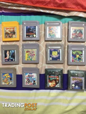 Gameboy Color and Gameboy Games