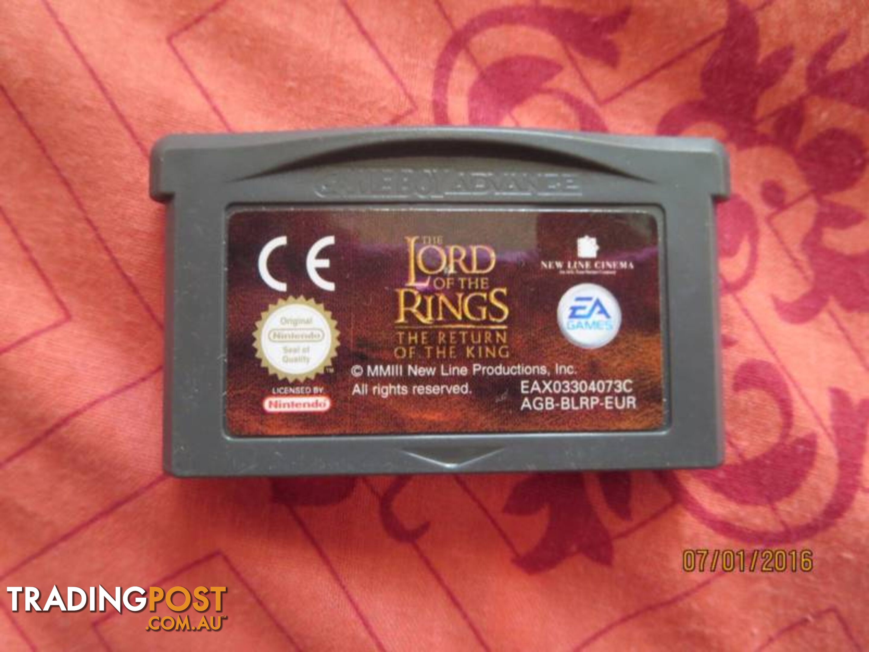 Nintendo GBA Games