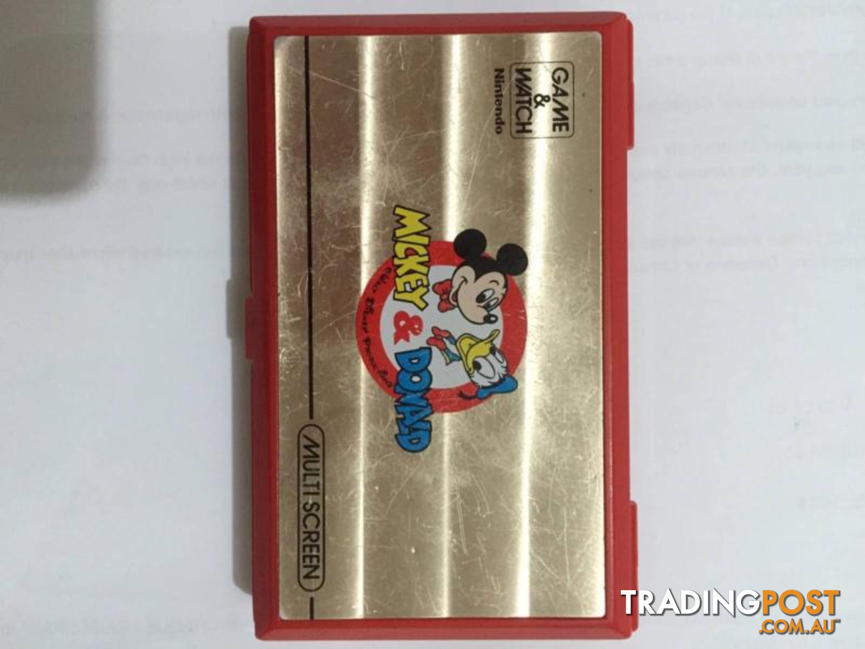 Nintendo: Game and Watch (Mickey and Donald)