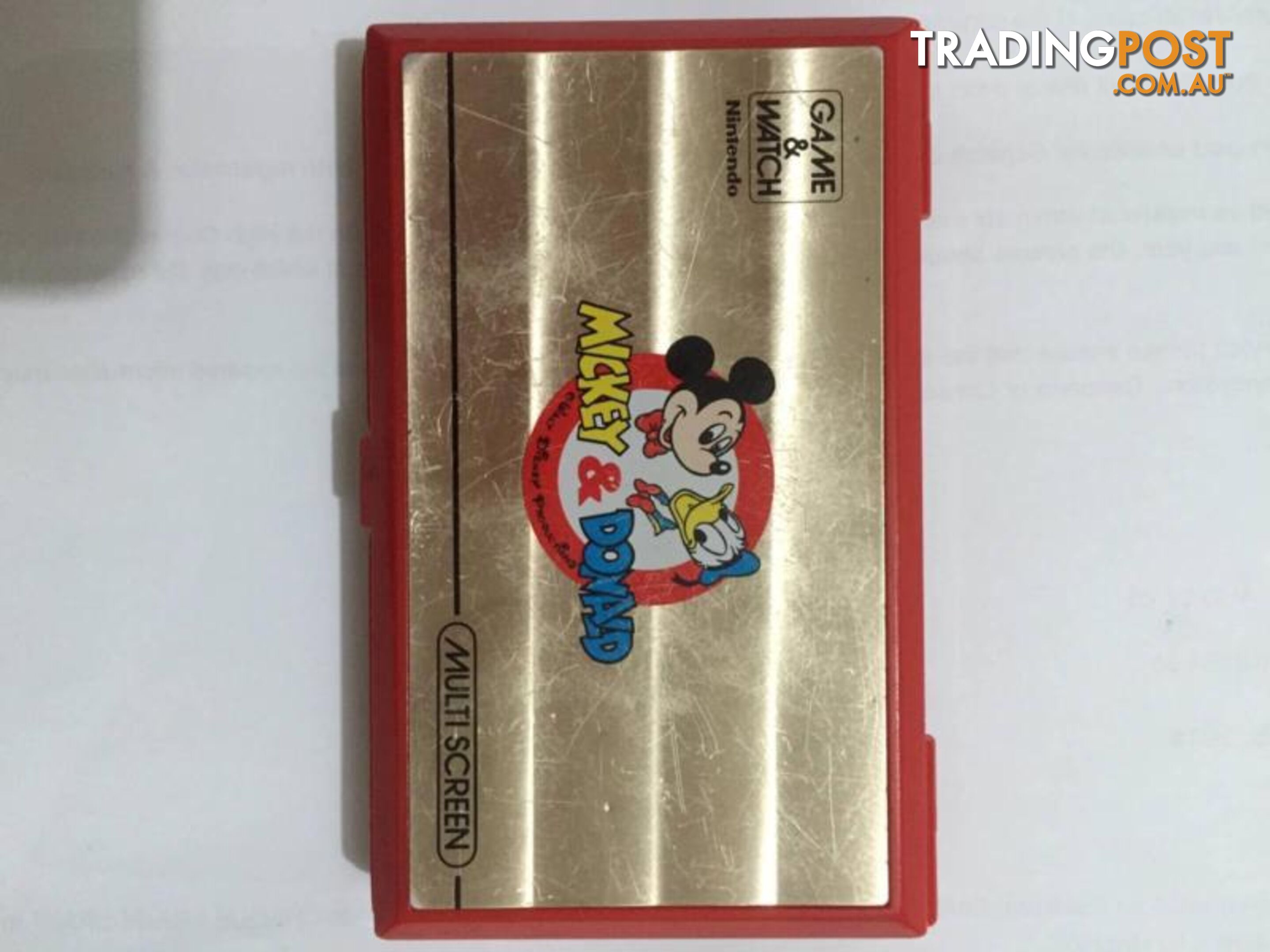 Nintendo: Game and Watch (Mickey and Donald)