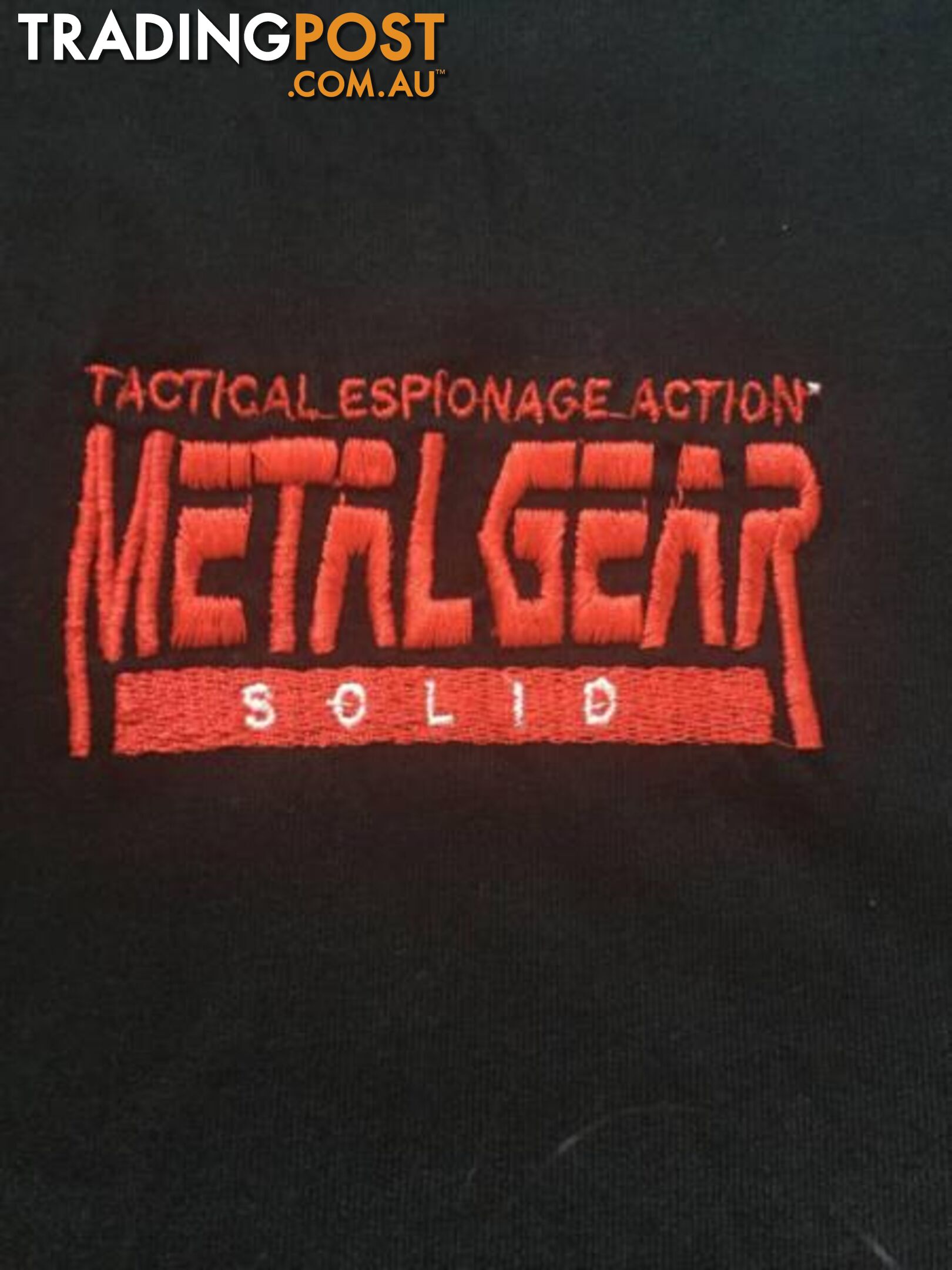 Brand New Custom made Metal Gear Solid (Retro T-Shirt).