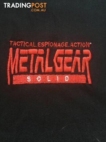 Brand New Custom made Metal Gear Solid (Retro T-Shirt).