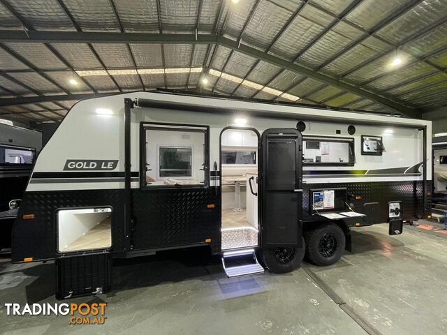 2026 LEADER CARAVANS 2110 TRIPLE BUNK DIRT ROADER - KING BED CARAVAN