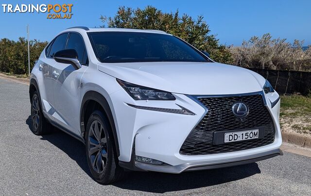 2015 Lexus NX AYZ15R AWD F SUV Automatic