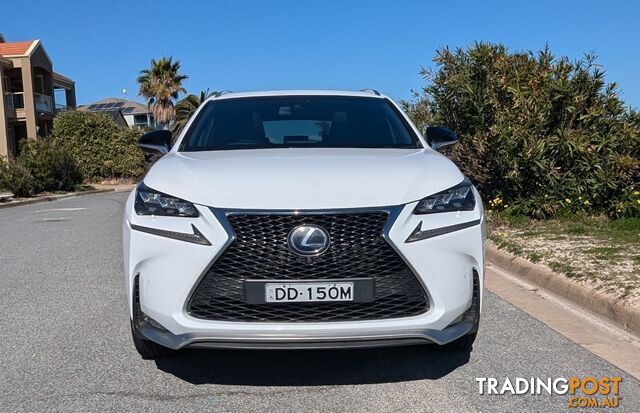 2015 Lexus NX AYZ15R AWD F SUV Automatic