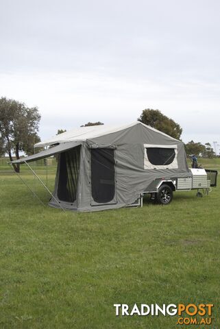 Extremo | Hard Floor Rear Fold Camper Trailer